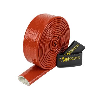 Heat Shield Sleeve Fire Shld Slv Red 1 id x 1 ft Roll - 210017
