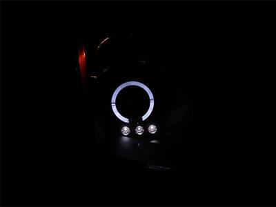 ANZO USA - ANZO USA Projector Headlight Set w/Halo 121444 - Image 2