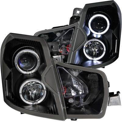 ANZO USA Projector Headlight Set w/Halo 121415