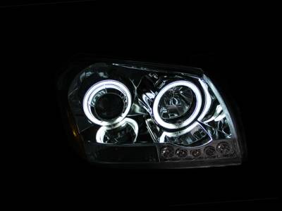 ANZO USA - ANZO USA Projector Headlight Set w/Halo 121219 - Image 2