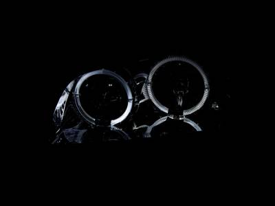 ANZO USA - ANZO USA Crystal Headlight Set w/Halo 121202 - Image 2