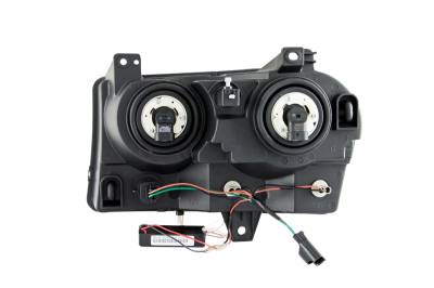 ANZO USA - ANZO USA Crystal Headlight Set w/Halo 121138 - Image 3