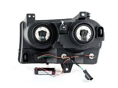 ANZO USA - ANZO USA Crystal Headlight Set w/Halo 121137 - Image 3