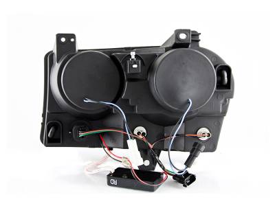 ANZO USA - ANZO USA Projector Headlight Set w/Halo 121136 - Image 3