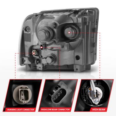 ANZO USA - ANZO USA Projector Headlight 111551 - Image 5