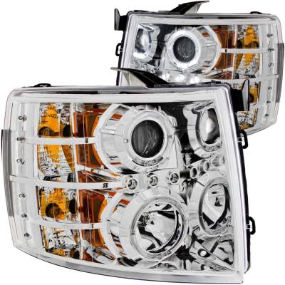 ANZO USA - ANZO USA Projector Headlight Set w/Halo 111199 - Image 1