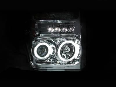 ANZO USA - ANZO USA Projector Headlight Set w/Halo 111167 - Image 3