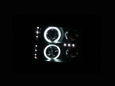 ANZO USA - ANZO USA Projector Headlight Set w/Halo 111125 - Image 2