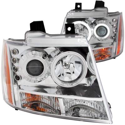 ANZO USA - ANZO USA Projector Headlight Set w/Halo 111108 - Image 2