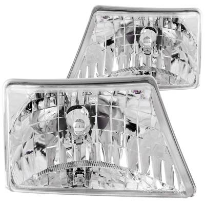 ANZO USA - ANZO USA Crystal Headlight Set 111037 - Image 1
