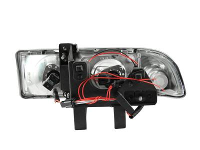 ANZO USA - ANZO USA Projector Headlight Set w/Halo 111016 - Image 3