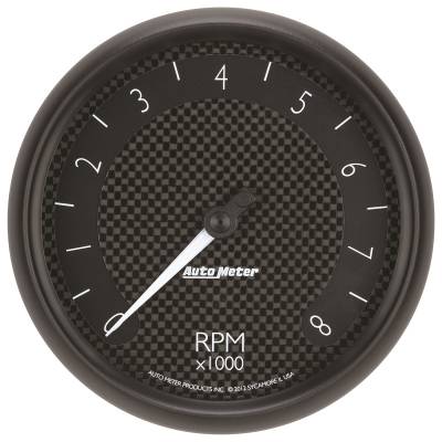 AutoMeter GAUGE, TACHOMETER, 5" , 8K RPM, IN-DASH, GT 8098