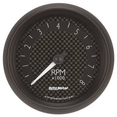 AutoMeter GAUGE, TACHOMETER, 3 3/8" , 8K RPM, IN-DASH, GT 8097