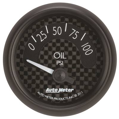 AutoMeter GAUGE, OIL PRESS, 2 1/16" , 100PSI, ELEC, GT 8027