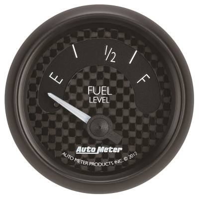 AutoMeter GAUGE, FUEL LEVEL, 2 1/16" , 73OE TO 10OF, ELEC, GT 8015