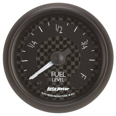 AutoMeter GAUGE, FUEL LEVEL, 2 1/16" , PROGRAMMABLE, GT 8010