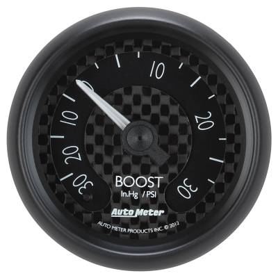 AutoMeter GAUGE, VAC/BOOST, 2 1/16" , 30INHG-30PSI, MECHANICAL, GT 8003