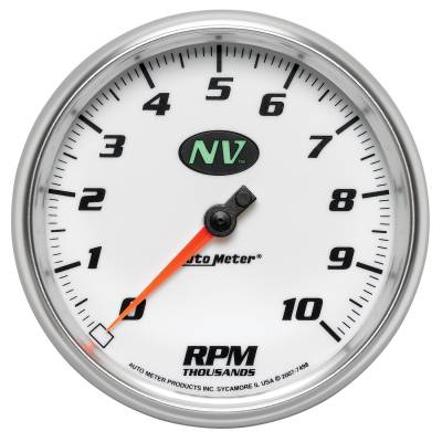AutoMeter GAUGE, TACHOMETER, 5" , 10K RPM, IN-DASH, NV 7498