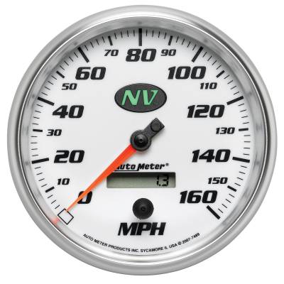 AutoMeter GAUGE, SPEEDOMETER, 5" , 160MPH, ELEC. PROGRAMMABLE, NV 7489