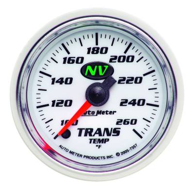 AutoMeter GAUGE, TRANSMISSION TEMP, 2 1/16" , 100-260 Degrees F, DIGITAL STEPPER MOTOR, NV 7357