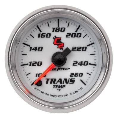 AutoMeter GAUGE, TRANSMISSION TEMP, 2 1/16" , 100-260 Degrees F, DIGITAL STEPPER MOTOR, C2 7157