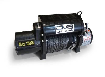 DV8 Offroad 12,000 lbs. Winch with Synthetic Rope WB12SR