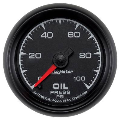 AutoMeter GAUGE, OIL PRESSURE, 2 1/16" , 100PSI, DIGITAL STEPPER MOTOR, ES 5953
