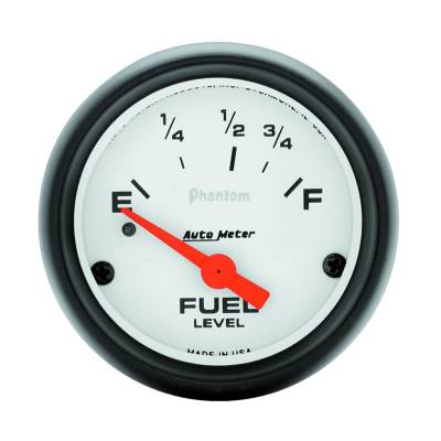 AutoMeter GAUGE, FUEL LEVEL, 2 1/16" , 73OE TO 10OF, ELEC, PHANTOM 5715