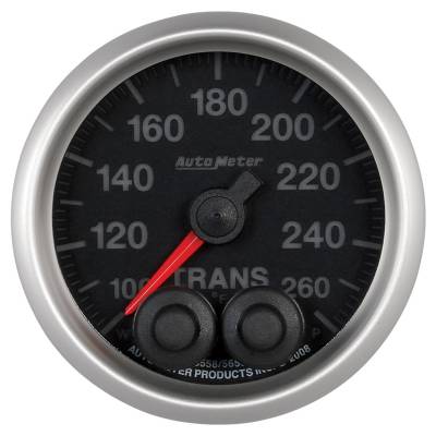 AutoMeter GAUGE, TRANS TEMP, 2 1/16" , 260 Degrees F, STEPPER MOTOR W/PEAK & WARN, ELITE 5658