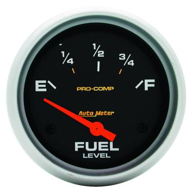 AutoMeter GAUGE, FUEL LEVEL, 2 5/8" , 0OE TO 90OF, ELEC, PRO-COMP 5415