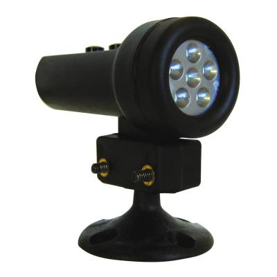 AutoMeter SHIFT LIGHT, 5 RED LED, BLACK, INCL. PEDESTAL MOUNT, FOR RACE USE ONLY 5321