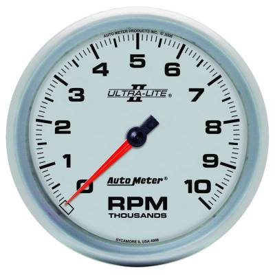 AutoMeter GAUGE, TACHOMETER, 5" , 10K RPM, IN-DASH, ULTRA-LITE II 4998