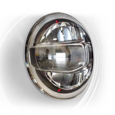 DV8 Offroad LED Headlights; Chrome HLCJL-01