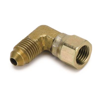 AutoMeter FITTING, ADAPTER, 90 Degree, -4AN FEMALE TO -4AN MALE, STEEL 3274
