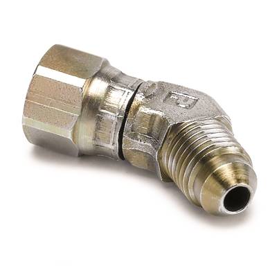 AutoMeter FITTING, ADAPTER, 45" , -4AN FEMALE TO -4AN MALE, STEEL 3273