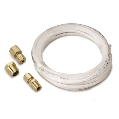 AutoMeter TUBING, NYLON, 1/8" , 12FT. LENGTH, INCL. 1/8" NPTF BRASS COMPRESSION FITTINGS 3226