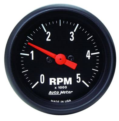 AutoMeter GAUGE, TACHOMETER, 2 1/16" , 5K RPM, IN-DASH, Z-SERIES 2697