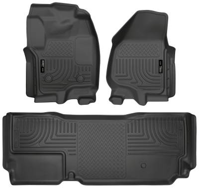 Husky Liners - Husky Liners Front & 2nd Seat Floor Liners (Footwell Coverage) 99721 - Image 2