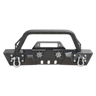 Bumpers & Components - Bumpers - DV8 Offroad - DV8 Offroad Jeep Stubby Front Bumper FS-11 FBSHTB-11