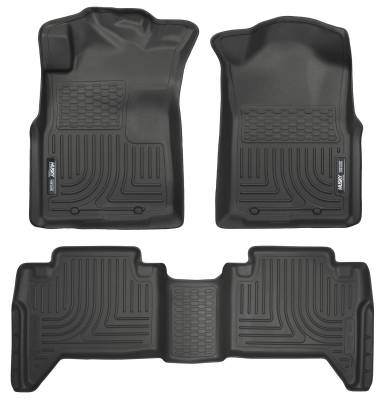 Husky Liners - Husky Liners Front & 2nd Seat Floor Liners (Footwell Coverage) 98951 - Image 2