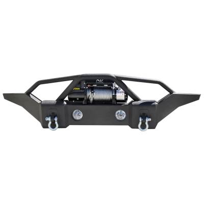 Bumpers & Components - Bumpers - DV8 Offroad - DV8 Offroad Jeep Front Full Size Bumper FS-1 FBSHTB-01