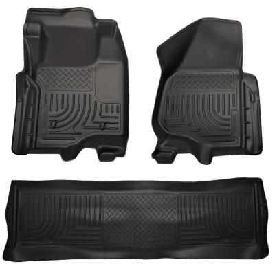 Husky Liners - Husky Liners Front & 2nd Seat Floor Liners (Footwell Coverage) 98711 - Image 2