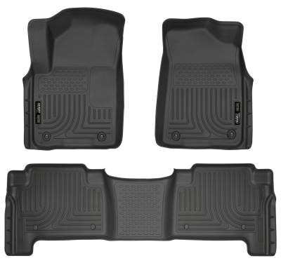 Husky Liners - Husky Liners Front & 2nd Seat Floor Liners 98611 - Image 2