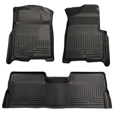 Husky Liners - Husky Liners Front & 2nd Seat Floor Liners (Footwell Coverage) 98381 - Image 2