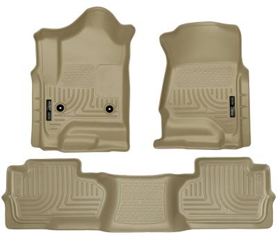 Husky Liners - Husky Liners Front & 2nd Seat Floor Liners (Footwell Coverage) 98243 - Image 2