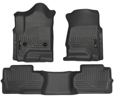Husky Liners - Husky Liners Front & 2nd Seat Floor Liners (Footwell Coverage) 98241 - Image 2