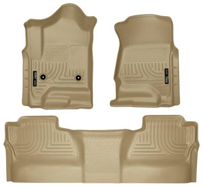 Husky Liners - Husky Liners Front & 2nd Seat Floor Liners (Footwell Coverage) 98233 - Image 2