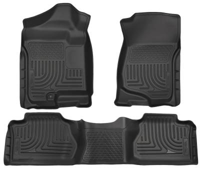 Husky Liners - Husky Liners Front & 2nd Seat Floor Liners (Footwell Coverage) 98211 - Image 2