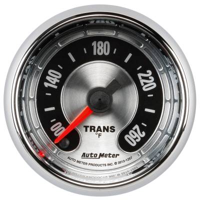 AutoMeter GAUGE, TRANS TEMP, 2 1/16" 260 Degrees F, DIGITAL STEPPER MOTOR, AMERICAN MUSCLE 1257