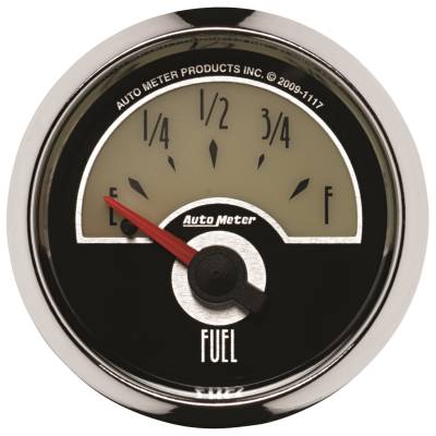 AutoMeter GAUGE, FUEL LEVEL, 2 1/16" , 240OE TO 33OF, ELEC, CRUISER 1117